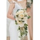 thumbnail image 2 of Ramo de boda Serwalin, 25 cm, rosas champán y dalias, 2 of 7