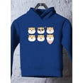 thumbnail image 3 of Set Of Shiba Inu Faces Hoodie Toddler -Image by Shutterstock,  5 Toddler, 3 of 4