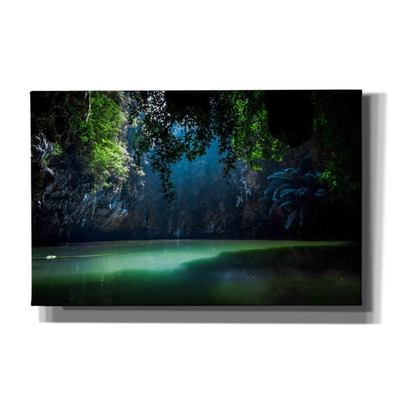 Cortesi Home 'Lagoon' by Nicklas Gustafsson Canvas Wall Art, 40"x26"