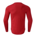thumbnail image 6 of Gephdiin Compression Shirt Men Workout Shirts for Men Fitness Sports Quick Frying Long Sleeve T Shirt Tight Elastic Bottoming Top Mens Shirts Mens T-Shirts Polyester Red M, 6 of 6