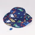 thumbnail image 2 of JAJAHO Kids Sun Hat UPF 50+ Toddler Summer Bucket Hat Outdoor Fishing Beach Floppy Cap For Boys Girls 6M-10Y, 2 of 2