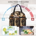 thumbnail image 5 of Honeii Vintage Style Elk for Insulated Lunch Box, Lunch Bag Lunch Cag for Both Genders with An Adjustable Shoulder Strap, 5 of 5