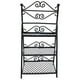 thumbnail image 1 of Mini House Flowerpot Shelf Miniature Display Rack Doll House Balcony Furniture, 1 of 4