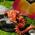 thumbnail image 3 of Juguete flexible Wdftyju Dragón impreso en 3D en huevo regalo para autismo/TDAH, 3 of 7