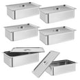 thumbnail image 2 of EDTara Poêle d'Hôtel, Poêle de Table Vapeur Commerciale en Acier Inoxydable pour le Rangement des Aliments et le Service de Buffet, Durable et Facile à Nettoyer, 2 of 5