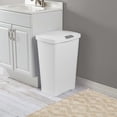 thumbnail image 5 of Sterilite 13 gal Touchtop Wastebasket, White, 5 of 9