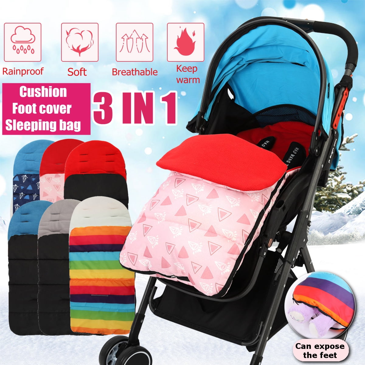 baby pram footmuff