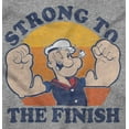 thumbnail image 2 of Strong To The Finish Popeye Sailor Men's Graphic T Shirt Tees Brisco Brands S, 2 of 4