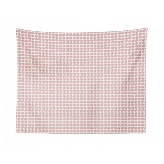 Neutral Color Tapestry, Geometric Modern Illustration of Bicolour Contemporary Squares Print, Fabric Wall Hanging Decor for Bedroom Living Room Dorm, 2 Sizes, Dimgray Tan White, by Ambesonne