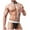 Black, variant on XZNGL Mens Sexy Underwear Bib Shorts Panties Knickers Bow Stripe Rompers