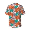 thumbnail image 2 of Wukai Hawaiian Style Men's Casual Short-Sleeve Button Down Shirt - Lightweight Summer Dress Shirt for Daily Wear-3X-Large, 2 of 7