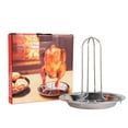 thumbnail image 4 of Parrilla Vertical de acero inoxidable para asador de pollo, herramientas de parrilla para asar pollo espesadas antiadherentes, accesorios para barbacoa, 4 of 10