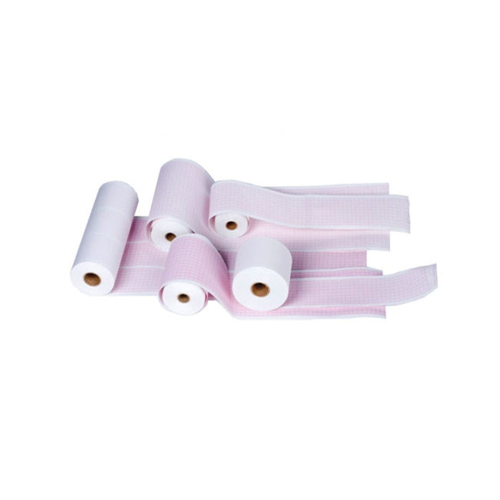 Bionet Ecg Cardiocare 2000 and Cardiotouch 3000 Ecg Chart Paper - 215 mm X 25 meter EKG Paper (5 Rolls)
