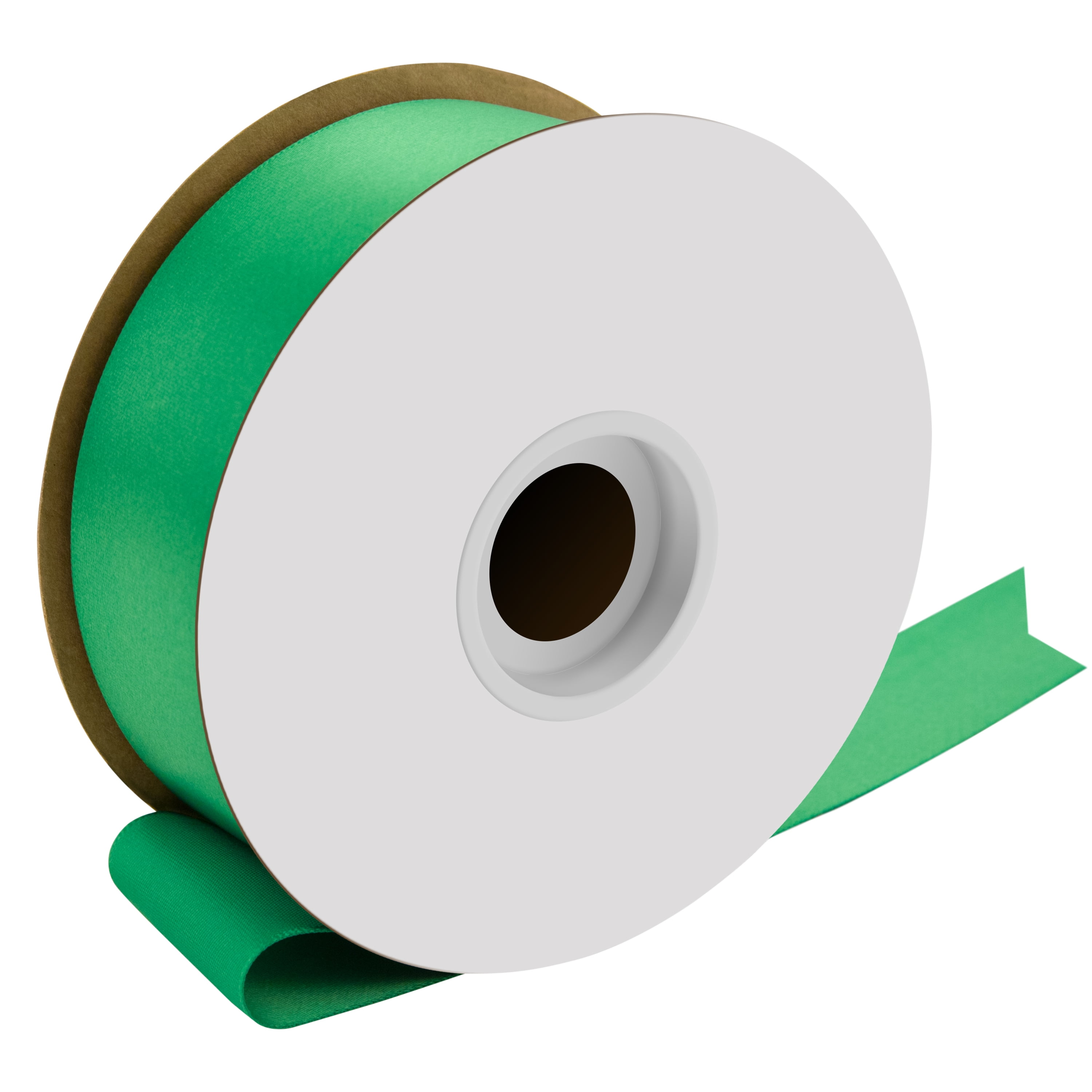 Offray Ribbon, Emerald Green 1 1/2 Inch Single Face Satin Ribbon for Crafting, Sewing, Gift Wrapping, Decorating, 50 Yd, 1 Each