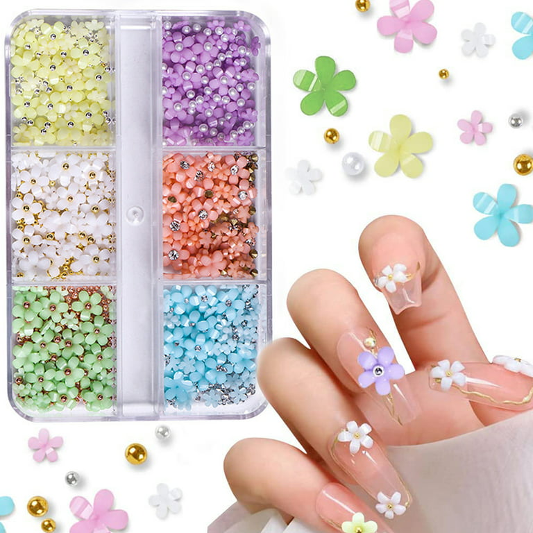 Nail Flowers Charms 