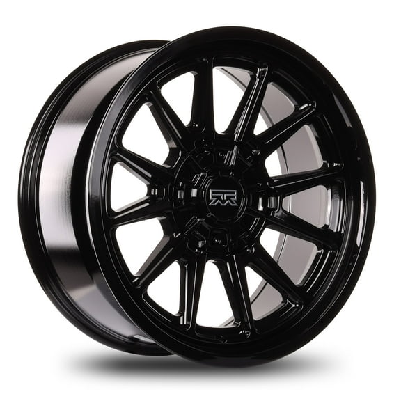 20x9 Mudder Trucker MT706 Detox Gloss Black 5x127 5x5 5x139.7 5x5.5 ET0 wheel rim