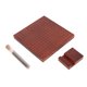 thumbnail image 2 of Tablero de bloqueo de ganchillo, tapete de bloqueo de punto hecho a mano de madera para tejer cuadrados de abuela de ganchillo, 19,5x19,5 cm, 2 of 5