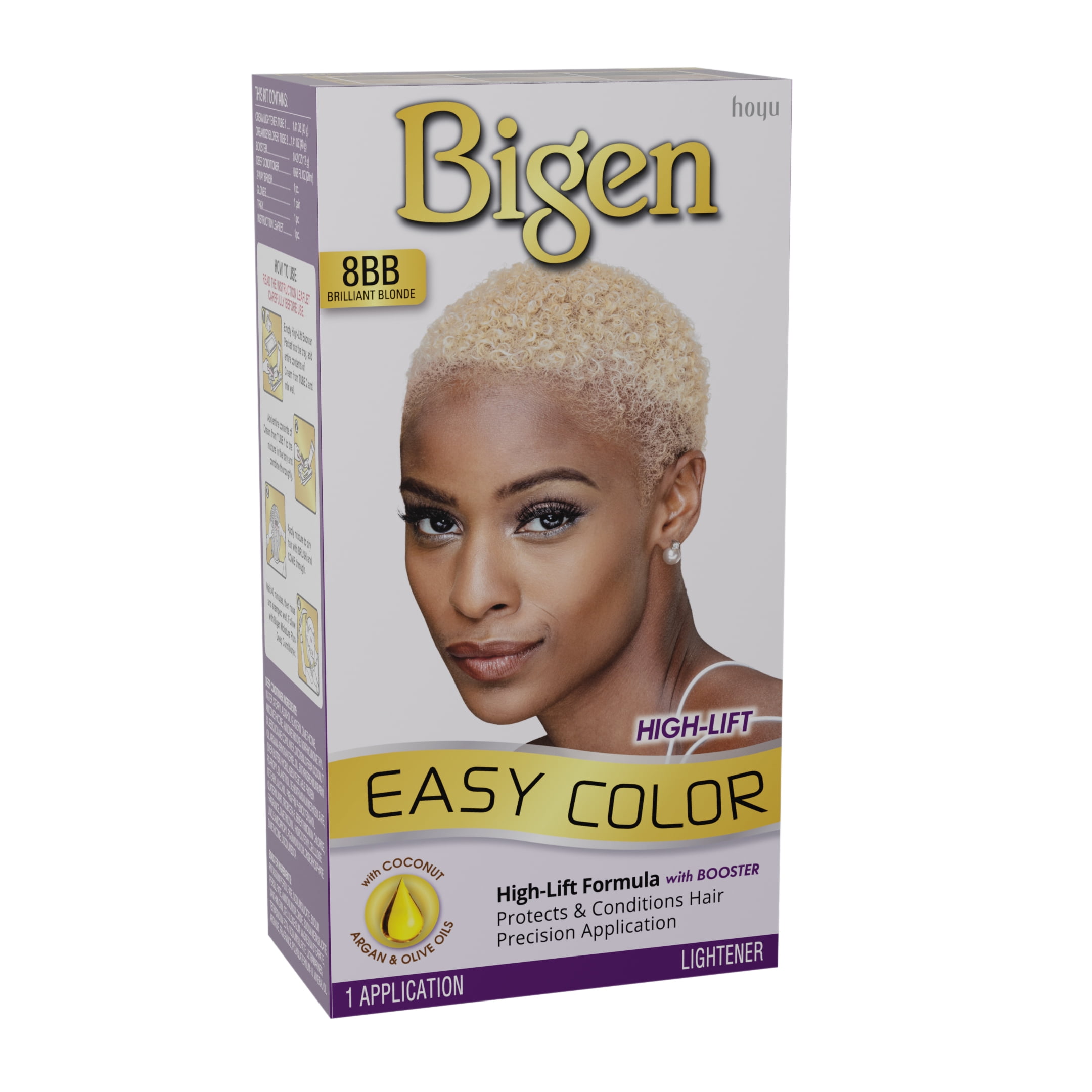 Bigen - Easy Color High-Lift Hair Color, 6HB Honey Blonde with