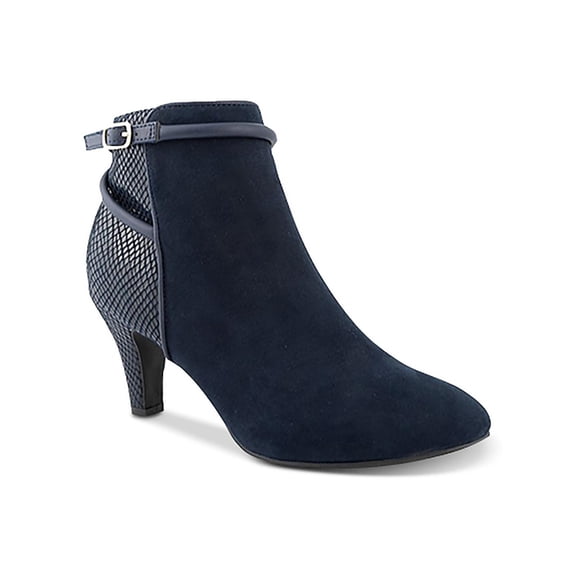 Karen Scott Womens Melinaa Faux Leather Almond Toe Booties