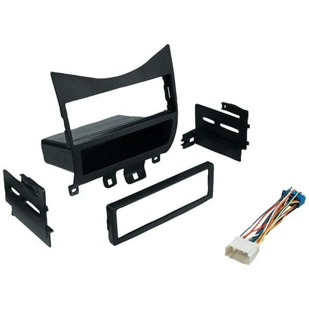 Brand New BEST KITS BKHONK823H In-Dash Installation Kit (Honda Accord 2003 and Up with Harness, Radio Relocation to Factory Pocket (Best Battery Relocation Kit)
