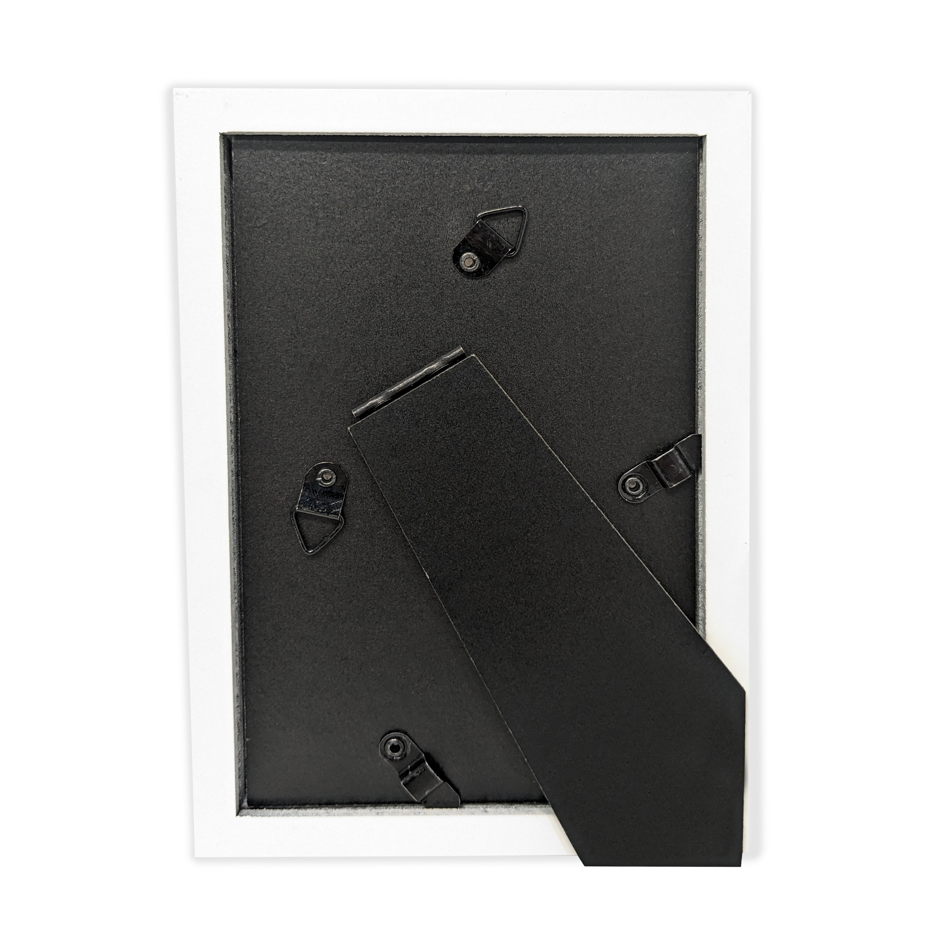 Mainstays - 4x6 Picture Frame - White Gallery Linear Program Tabletop & Wall Photo Frame