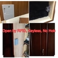 thumbnail image 4 of Riwcyla Battery IC Sensor Cabinet Drawer Intelligent SmartLock DIY Invisible Hidde Digital Lock without Perforate Hole , perfect for daily use, outdoor activities, travel & casual occasions, 4 of 6