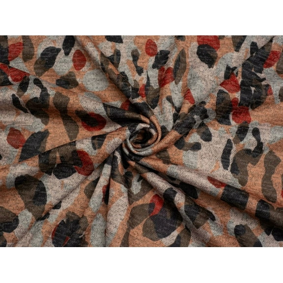 Animal Song Sweater Stretch Knit Fabric Minerva Exclusive - per yard