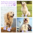 thumbnail image 4 of Dogoys Zapatos Para Perros Sandalias Para Perros Para Pavimento Caliente Botines Antideslizantes Impermeables Para Perros Para Invierno, Día De Nieve Y Verano, Correas Ajustables, Botas Para Mascotas, 4 of 5
