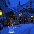 thumbnail image 1 of Snow Glowing Decorative Frame Sign Christmas Fun Animated Ornaments Light String Garden Snow Glowing Decorative Frame Sign Indoor Outdoor Celebration Decor, 1 of 8