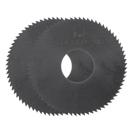 

Uxcell 2 Pack 40mm x 13mm x 2mm 72 Teeth Nitride Coated Circular Saw Blades Cutters