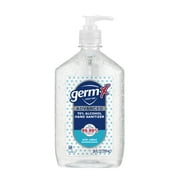 Germ-X Advanced Gel Hand Sanitizer with Pump, Original Scent, Bottle of Hand Sanitizer, 24 fl oz