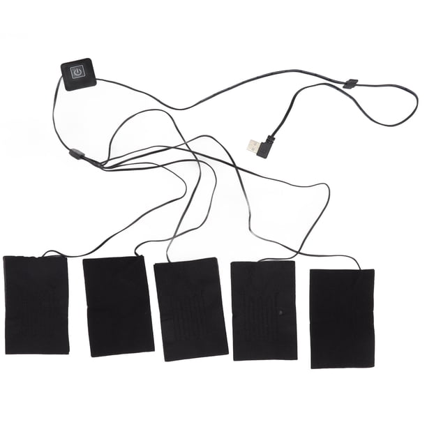 Almohadilla calefactora USB eléctrica, almohadilla calefactora de ropa eléctrica, película calefactora USB, almohadilla calefactora USB, diseño exquisito