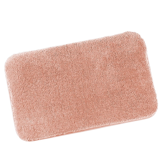 Billuyoard Alfombrilla de baño antideslizante, gruesa, de felpa, alfombra para puerta de baño, alfombrilla absorbente de agua para pies Decoración del hogar Rosado rojo 40x60cm Billuyoard HA004116-03