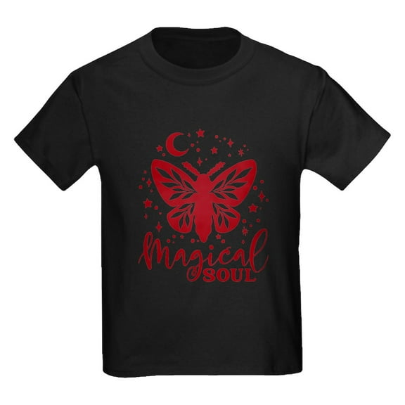CafePress - MAGICAL SOUL T Shirt - Dark T-Shirt Kids XS-XL