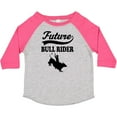 thumbnail image 3 of Inktastic Future Bull Rider Rodeo Riding Boys Toddler T-Shirt, 3 of 5