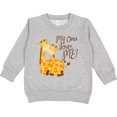 thumbnail image 2 of Inktastic My Oma Loves Me Toddler Sweatshirt, 2 of 4