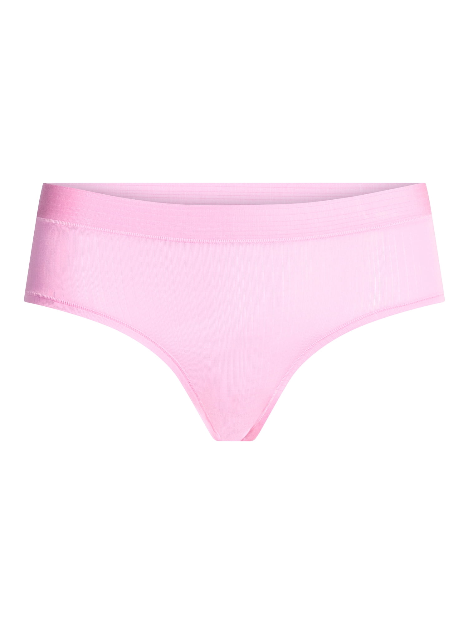 Joyspun Women's Ribbed Modal Hipster Panties, 3-Pack, Sizes XS-3XL