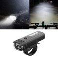 thumbnail image 3 of 2xSuper Bright Headlight USB Recargable Lámpara Dentera De Bicicleta Impermeable Sunnimix luces de bicicleta frente de bicicleta, 3 of 8