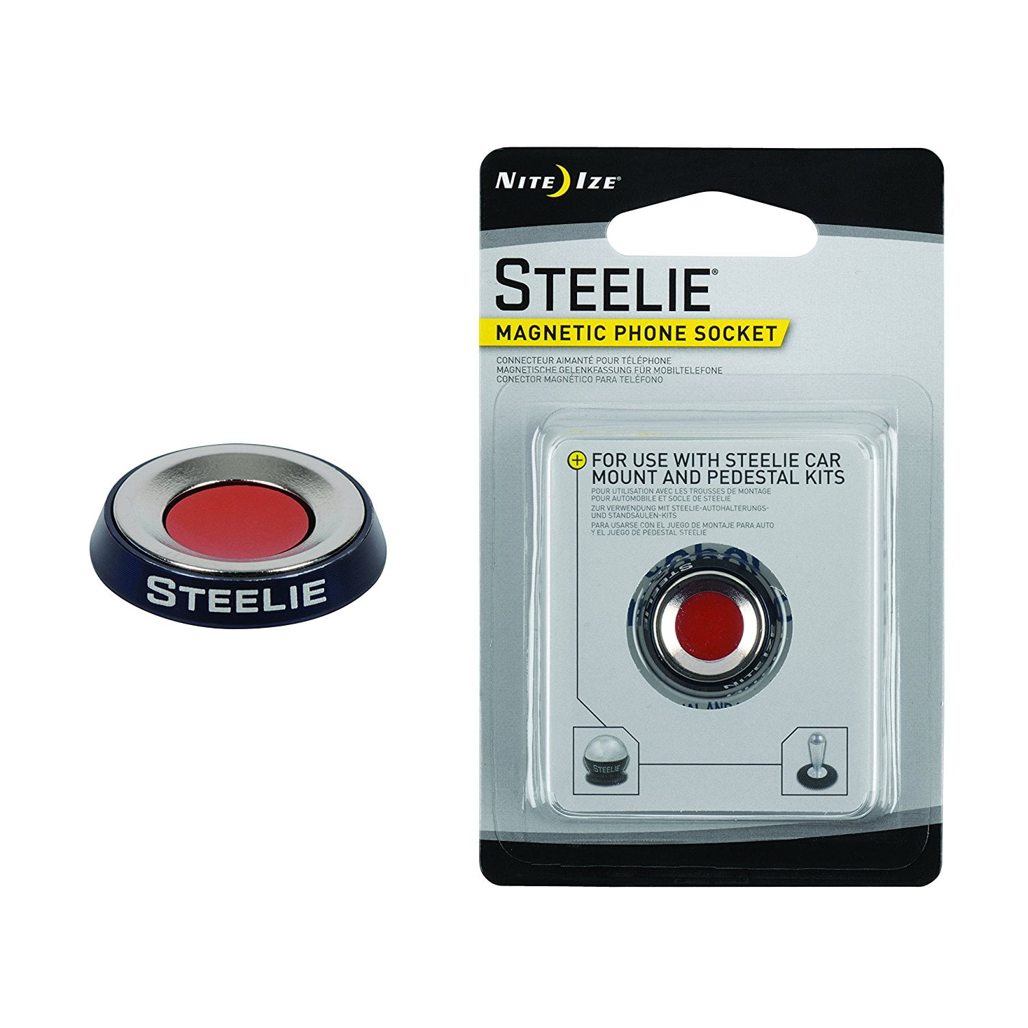 Nite Ize STSM-11-R7 - Stellie® Magnetic Phone Socket - RadioShack