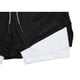 thumbnail image 5 of Pantalones cortos de doble capa para hombre, 2 en 1, malla forrada con cordón, diseño de cintura elástica, transpirable, secado rápido, Fitness, trotar, 5 of 5