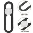 thumbnail image 3 of Phenofice 2Pcs Sliding Camera Covers for Phone Black Aluminum Alloy Privacy Lens Protectors, 3 of 8