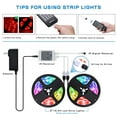 Outdoor LED Light Strips 16 Colors with Adjustable Brightness,SOAIY 32
