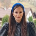 thumbnail image 6 of Thick Wide Velvet Headbands for Women - Soft and Adjustable, 6 of 42