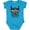 Turquoise, variant on Inktastic Waiting for My Beard to Grow in Boys Baby Bodysuit
