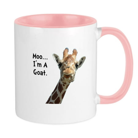 

CafePress - Moo Giraffe Goat Mug - Ceramic Coffee Tea Novelty Mug Cup 11 oz
