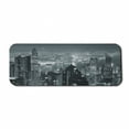 thumbnail image 1 of City Computer Mouse Pad, Aerial Night of View Hong Kong Skyline Famous Modern Urban Town Metropolis Panorama Image, Rectangle Non-Slip Rubber Mousepad Large, 31" x 12" Gaming Size, Grey, by Ambesonne, 1 of 2