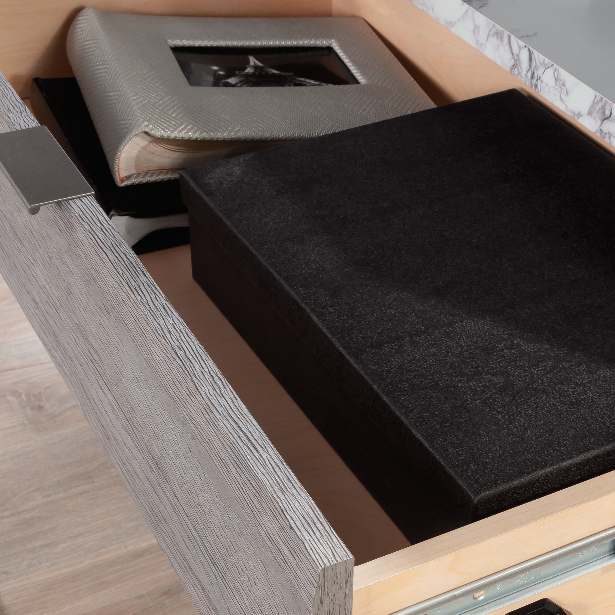 Sauder East Rock 2-Drawer Lateral File Cabinet, Ashen Oak Finish