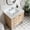 White + Luxury + Modern + Quartz#406, variant on 37 Inch Quartz Bathroom Vanity Top with Undermount Sink for Standard 36 Inch Cabinet, Carrara White Countertop with Veins, 3/4 Thick with Backsplash, Stain and Heat Resistant