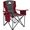 Red, variant on hukfga Camping Chairs 2 hukfga - 450lbs Support Heavy Duty Folding Camp Chair Wide Portable Outside Collapsible Chairs with Carry Bag,Cooler,Cup Holder for Outdoor,Lawn,Sports,Baseball,Soccer-Navy