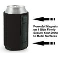 thumbnail image 3 of I'm Holding a Beer. So Yeah. I'm Pretty Busy. Funny Magnetic Can Coolie (Black), 3 of 7